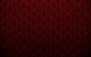 Dark Maroon Damask Pattern with Black Ornamental Floral Motifs and Vintage Texture HD wallpaper