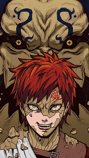 Akaza Demon Slayer Upper Rank Three Anime Character Artwork HD phone wallpaper