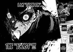 Blue Lock Itoshi Rin Egoist Manga Panel HD wallpaper