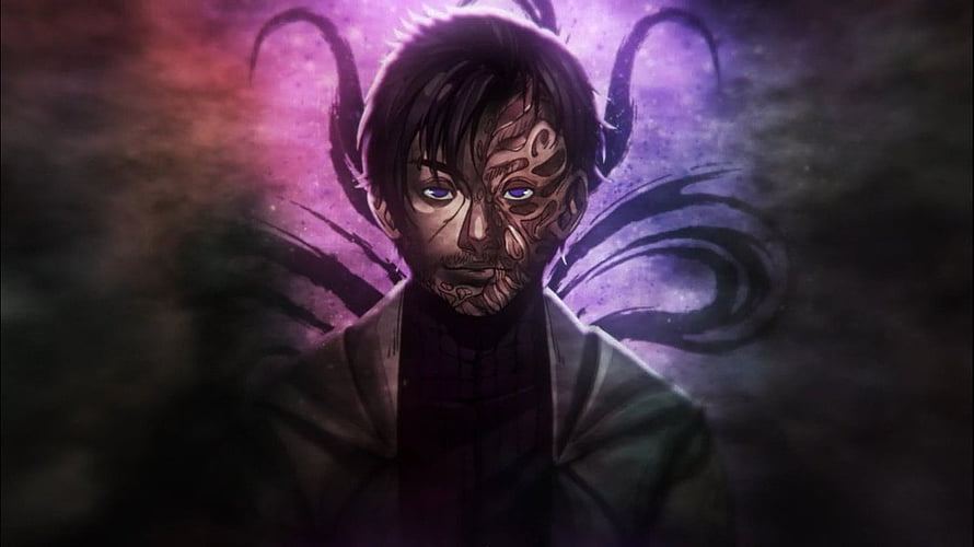 Ordem Paranormal Dark Anime Character with Glowing Eyes and Mystical Aura HD wallpaper