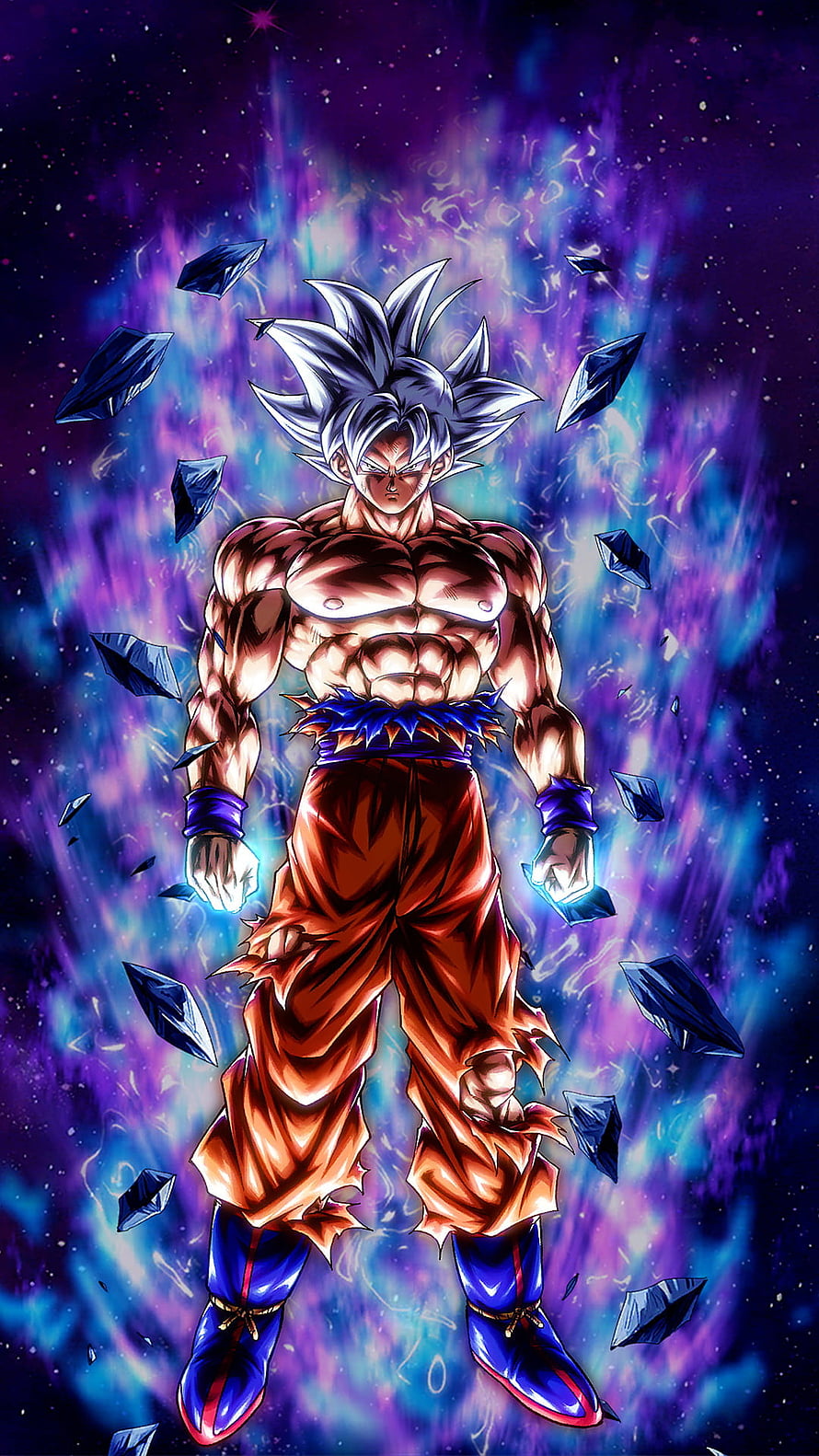 Goku Ultra Instinct Dragon Ball Super Anime Character Wallpaper HD phone wallpaper