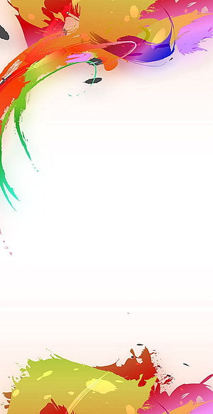 Vibrant Abstract Colorful Paint Splatter Art Background HD phone wallpaper