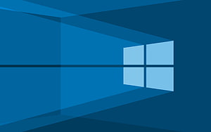 Windows 10 Default Blue Desktop Background Wallpaper HD wallpaper