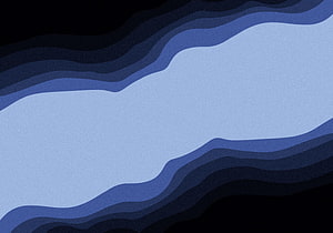 Minimalist Blue Wave Abstract Background with Layered Gradient Contours HD wallpaper
