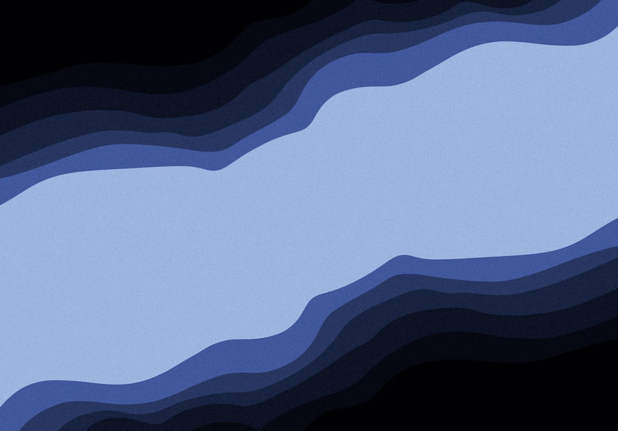Minimalist Blue Wave Abstract Background with Layered Gradient Contours HD wallpaper
