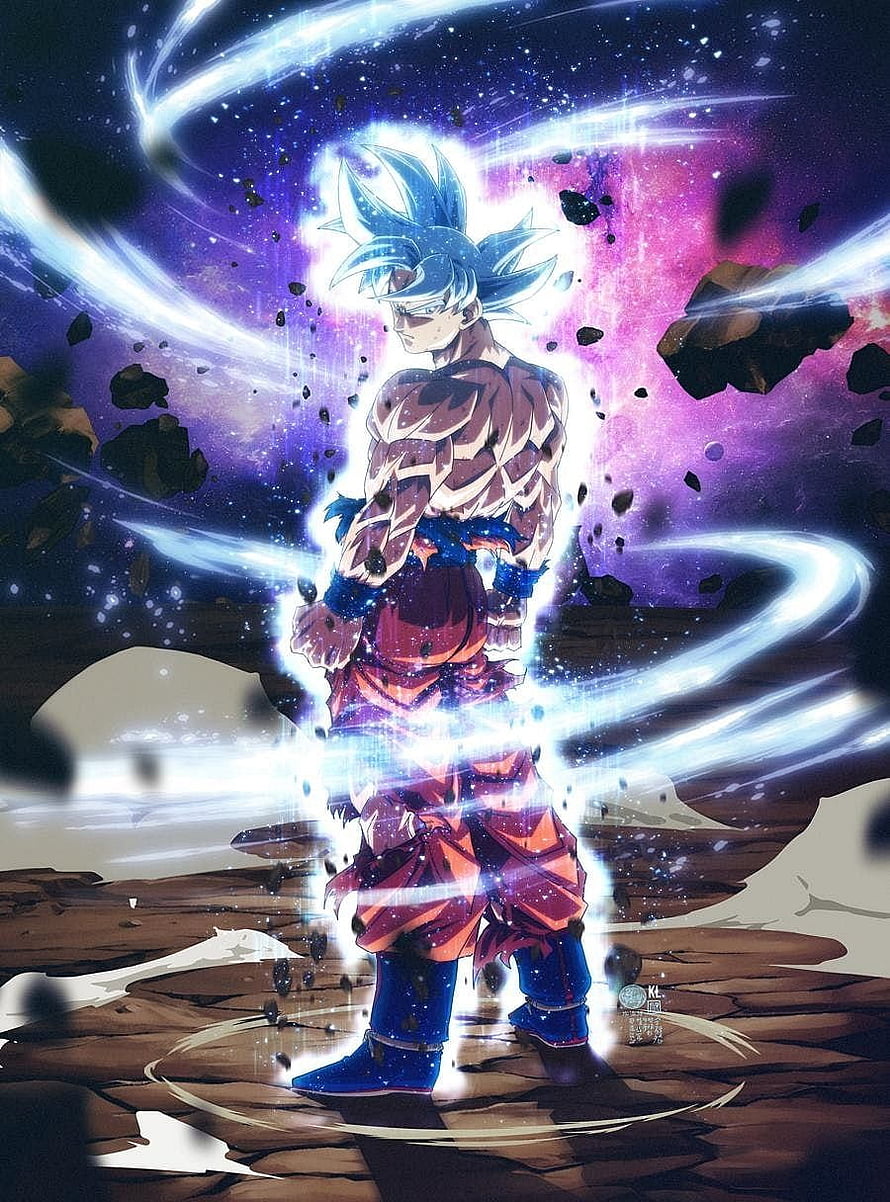Goku Super Saiyan Blue Evolution Dragon Ball Super Anime Wallpaper HD phone wallpaper
