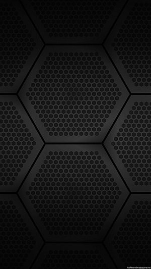 Dark Hexagonal Mesh Pattern with Subtle Gradient and Geometric Texture HD phone wallpaper