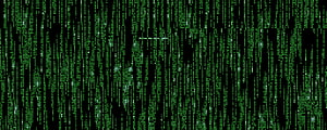 Digital Rain Matrix Code Green Binary Data Stream Abstract Technology Background HD wallpaper