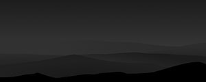 Minimalist Dark Mountain Silhouette Landscape Wallpaper HD wallpaper