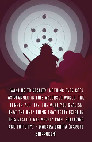Madara Uchiha Silhouette Against Rinnegan Moon in Naruto Shippuden HD phone wallpaper