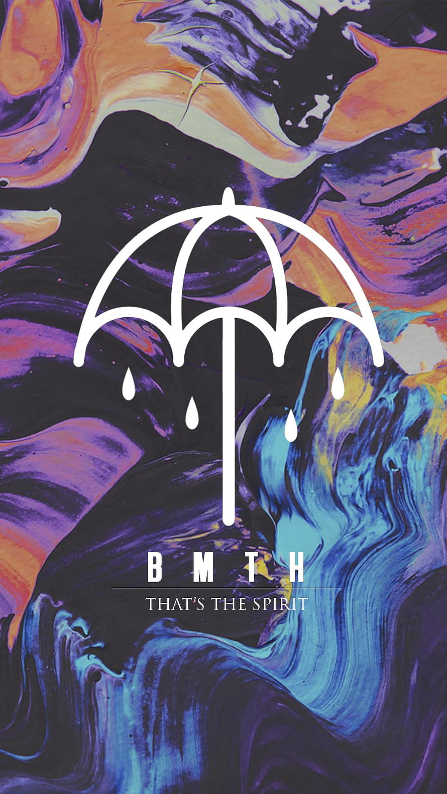 Bring Me The Horizon That's The Spirit Album Cover Artwork Wallpaper HD phone wallpaper