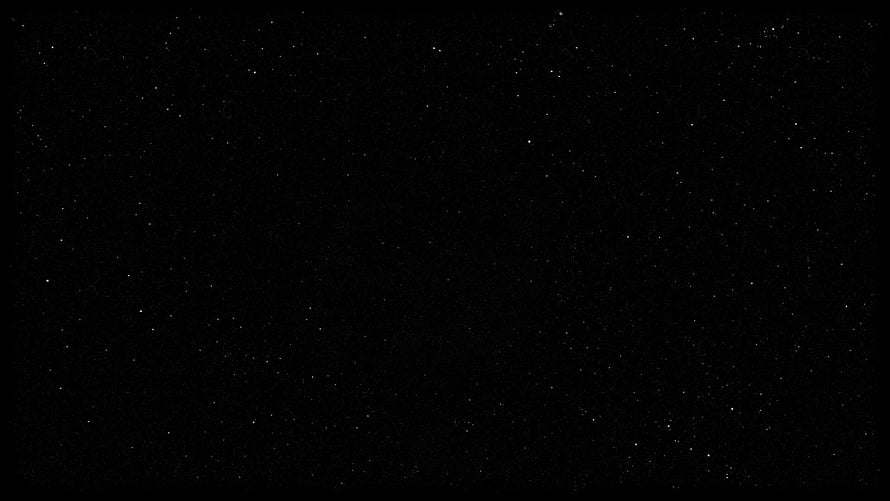 Starry Night Sky Background With Scattered White Stars On Black Space HD wallpaper