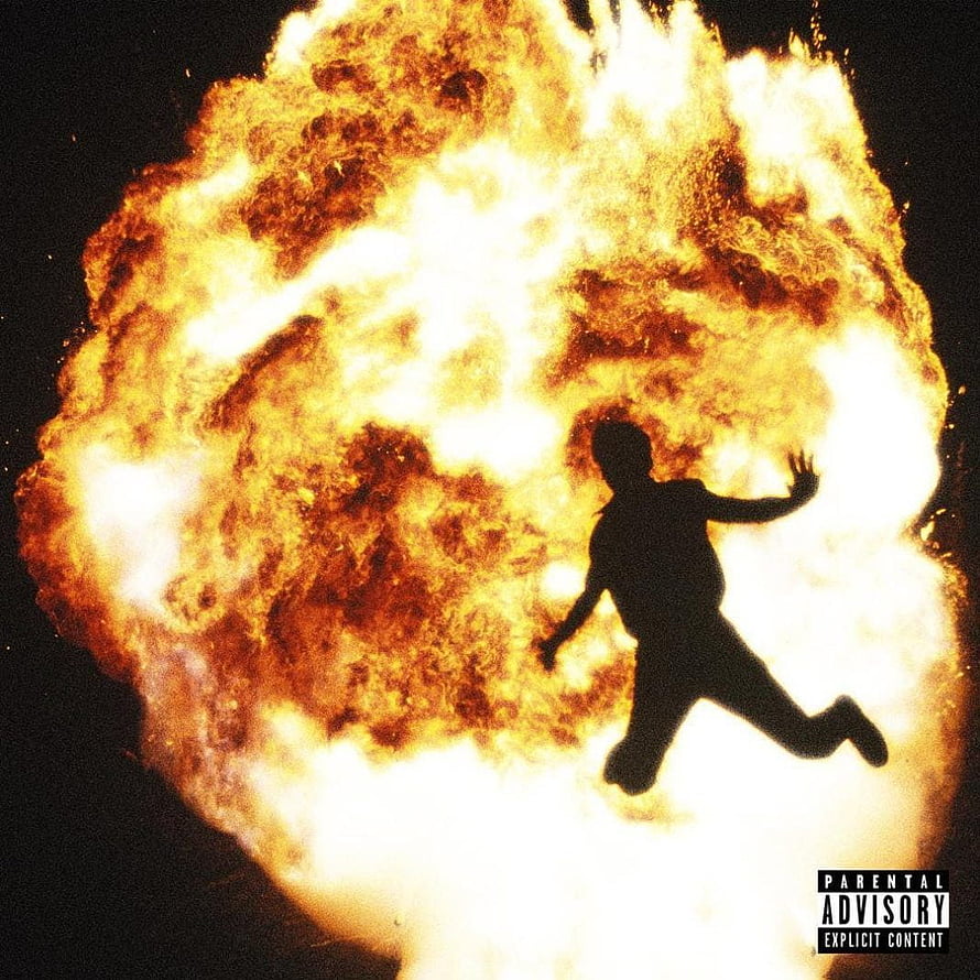Metro Boomin Not All Heroes Wear Capes Album Cover Silhouette Explosion HD phone wallpaper