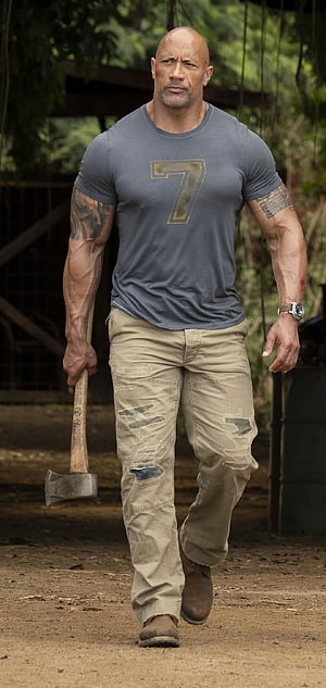 Dwayne Johnson as Dr. Smolder Bravestone in Jungle Cruise Movie HD phone wallpaper