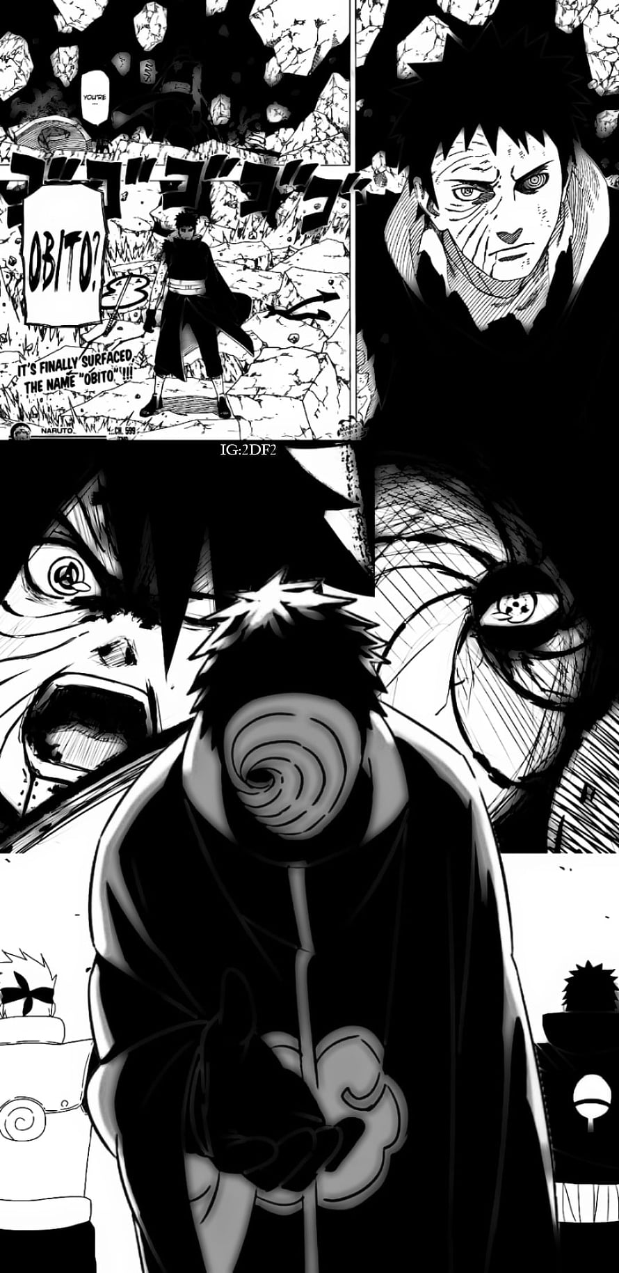 Tobi Reveals True Identity as Obito Uchiha in Naruto Manga, obito uchiha, naruto, narutoShippuden, Shippuden, manga, anime HD phone wallpaper