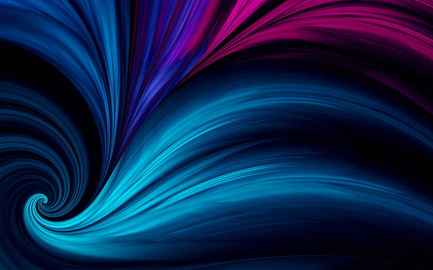 Abstract Swirling Blue and Purple Gradient Background HD wallpaper