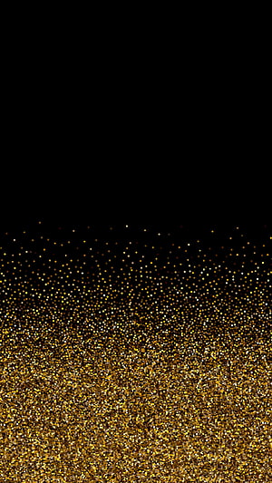 Luxurious Gold Glitter Gradient on Black Background HD phone wallpaper