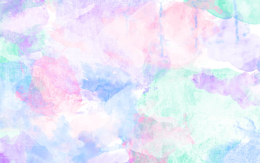 Soft Pastel Watercolor Abstract Background with Dreamy Pink, Blue, and Mint Hues HD wallpaper