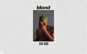 Frank Ocean Blond Album Cover Artwork Desktop Wallpaper HD wallpaper
