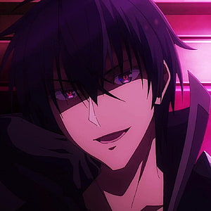 Anos Voldigoad from Maou Gakuin no Futekigousha Anime Character Portrait HD phone wallpaper