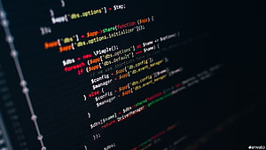 Close-up of PHP source code with syntax highlighting on a dark editor background HD wallpaper