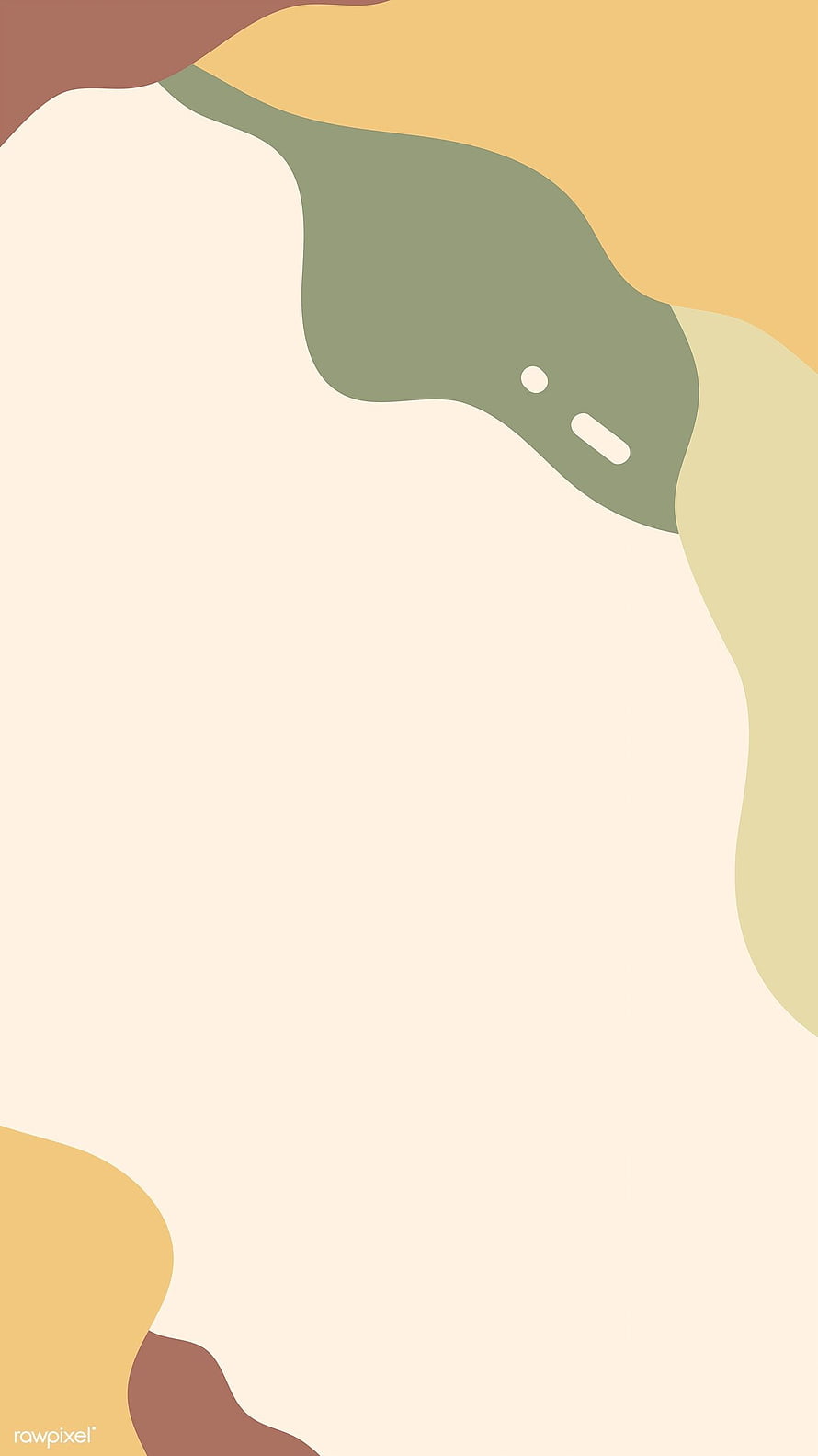 Minimalist Earth Tone Abstract Background with Soft Organic Shapes and Muted Colors HD phone wallpaper