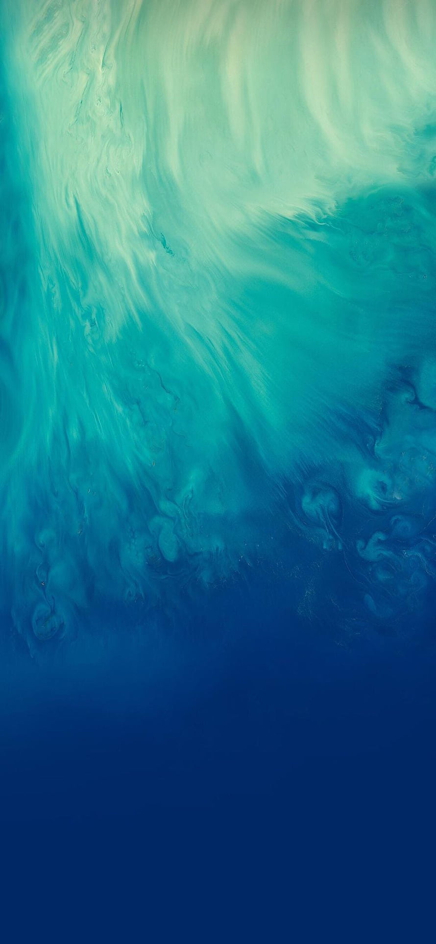 Abstract Turquoise and Deep Blue Fluid Art Gradient Background HD phone wallpaper