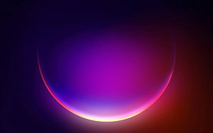 Glowing Purple and Pink Orb on Dark Background Abstract Minimalist Wallpaper HD wallpaper