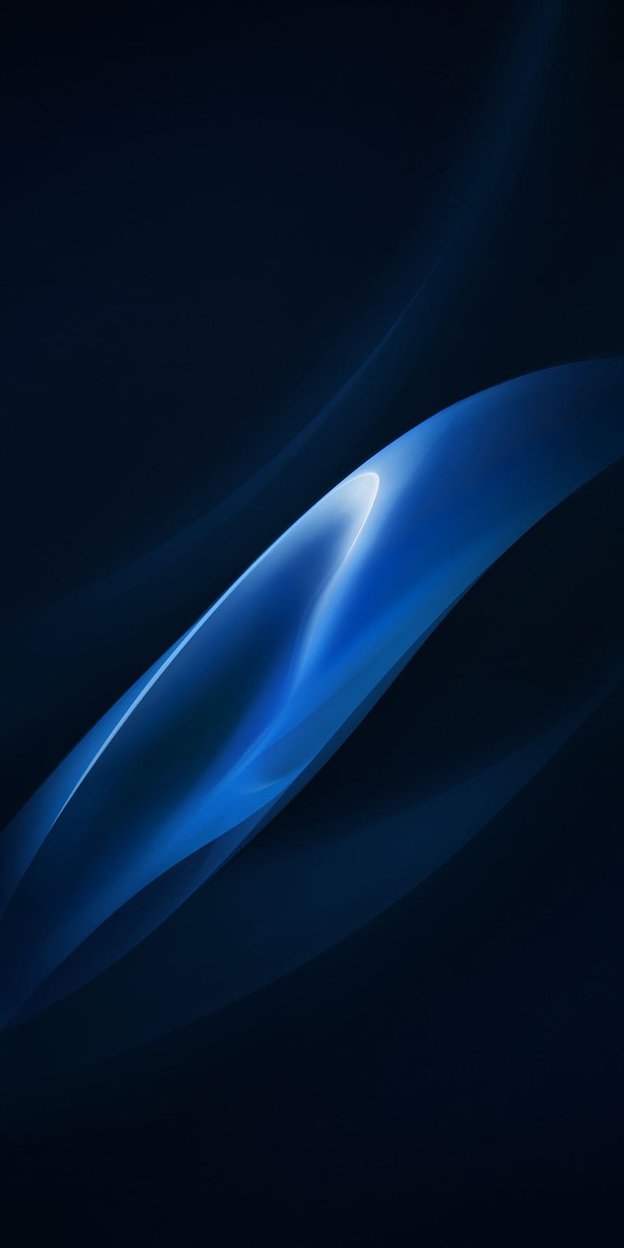 Abstract Blue Light Streaks on Dark Background Minimalist Wallpaper HD phone wallpaper