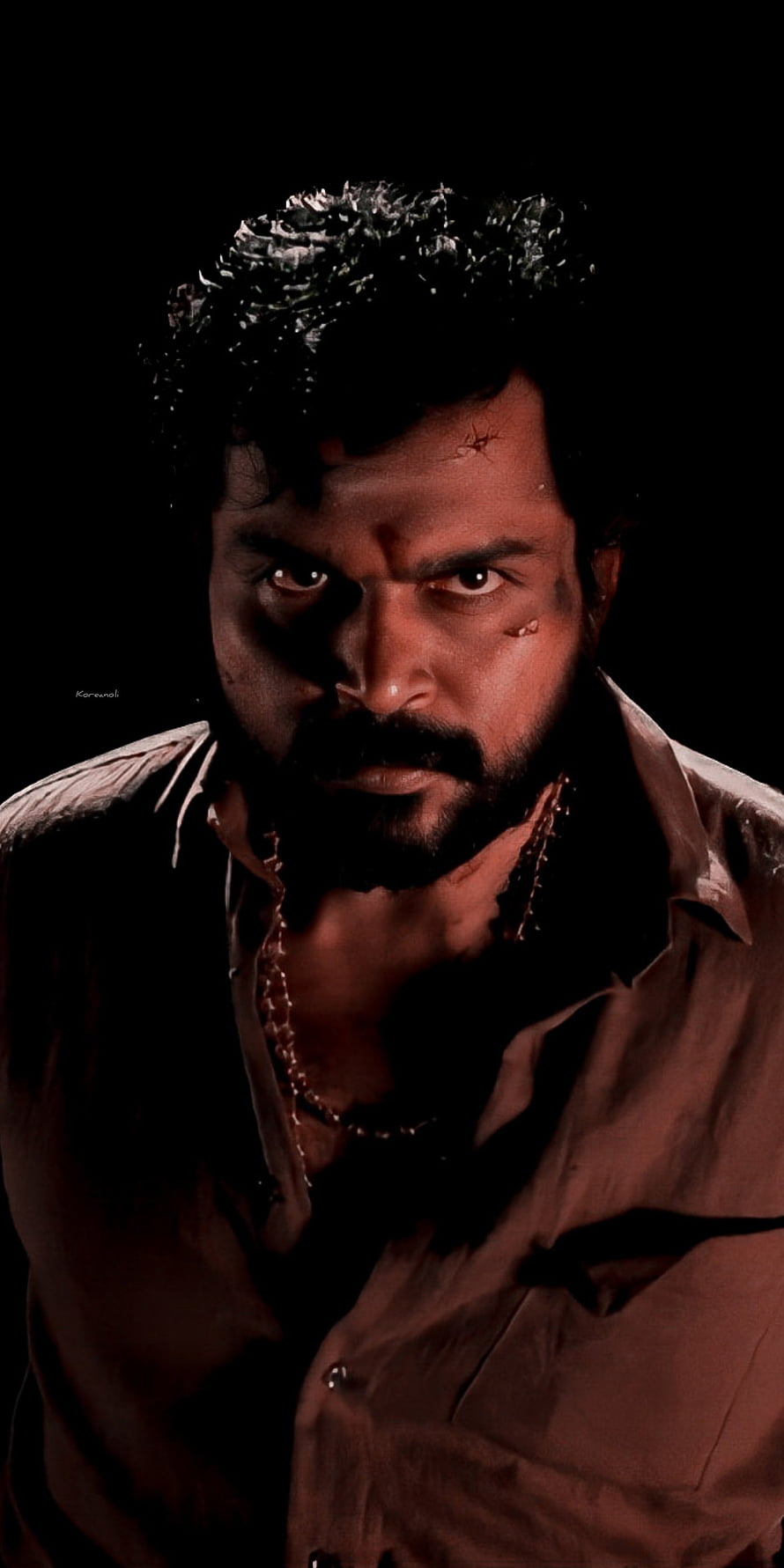 Intense Portrait of Actor Anil Kapoor in Dark Cinematic Lighting HD phone wallpaper