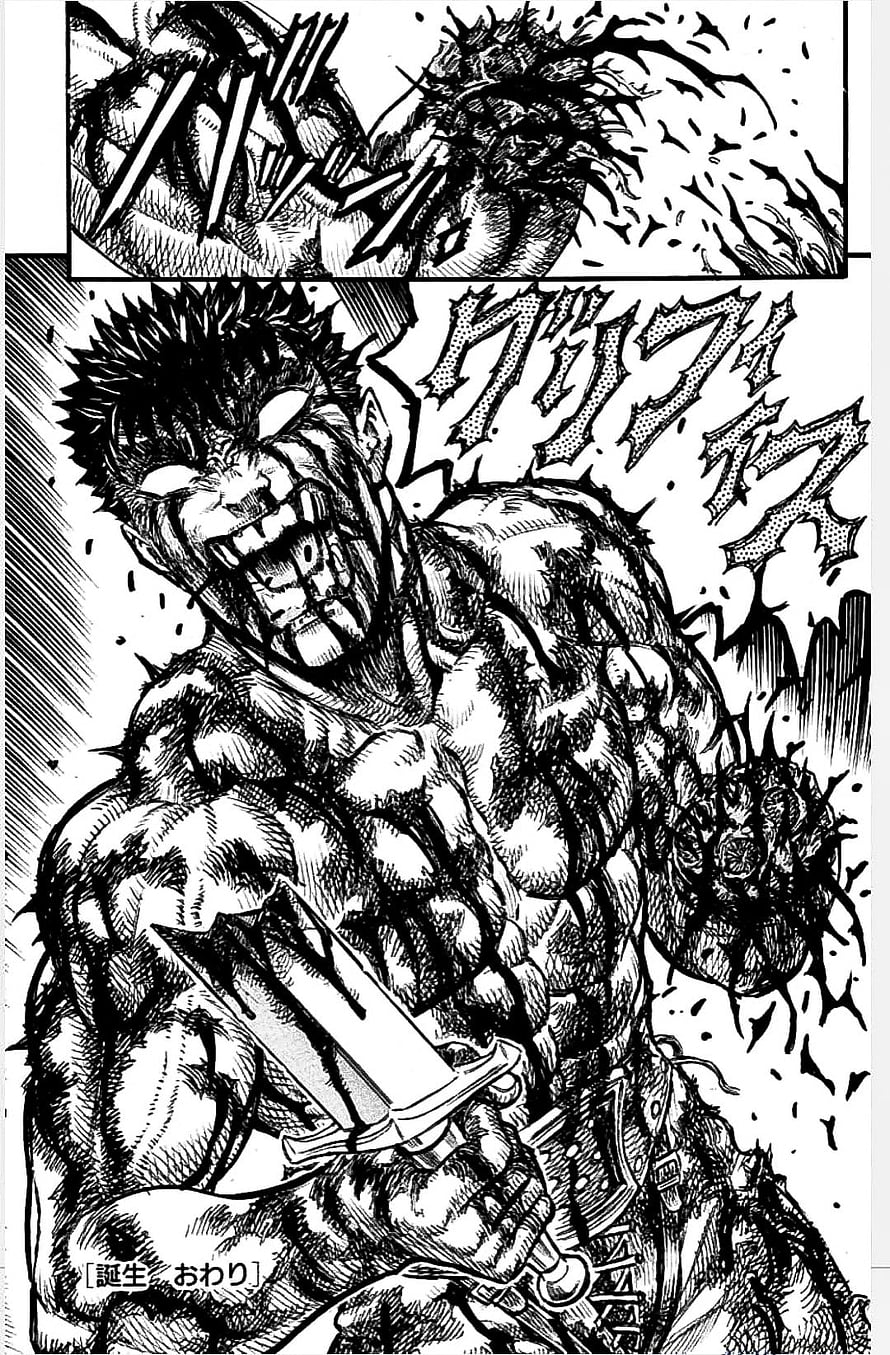 Guts in Berserk Black Swordsman Form with Dragon Slayer Blade, RAGE GUTS, Guts_Buzerk, Rage_Guts HD phone wallpaper