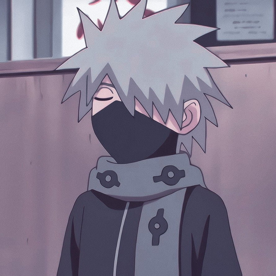 Kakashi Hatake Anime Character Portrait With Mask And Spiky Hair HD phone wallpaper