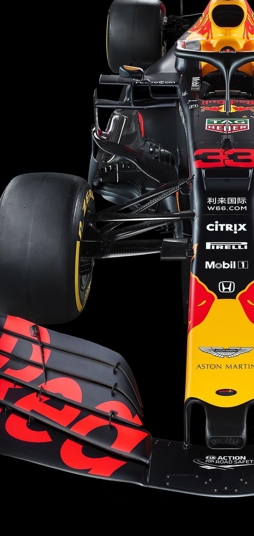 Red Bull Racing Formula 1 Car Front Wing and Nose Detail HD phone wallpaper