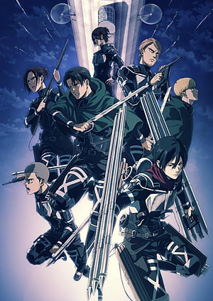 Attack on Titan Season 4 Survey Corps Members in ODM Gear HD phone wallpaper