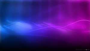 Abstract Blue and Purple Gradient Background with Glowing Wavy Lines HD wallpaper