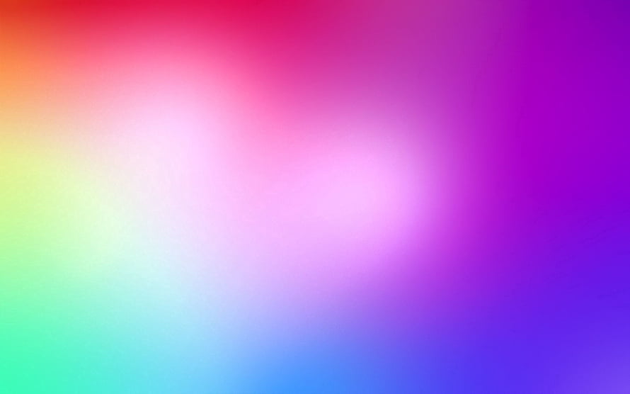 Vibrant Rainbow Gradient Abstract Background with Soft Iridescent Light Blurs HD wallpaper