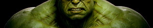 The Incredible Hulk Close-Up Portrait of Green Muscular Face and Shoulders HD wallpaper