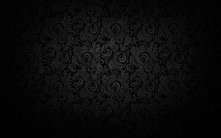 Dark Vintage Damask Wallpaper With Elegant Floral Scroll Patterns HD wallpaper