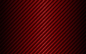 Glossy Red Carbon Fiber Weave Pattern with Diagonal Texture and Dark Vignette HD wallpaper
