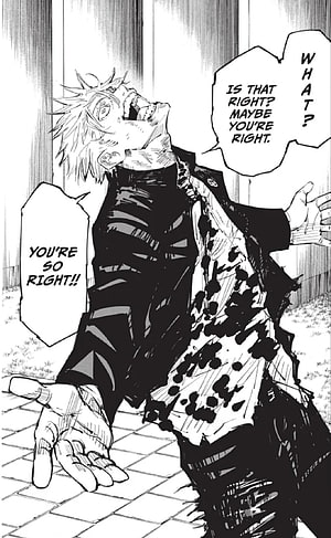 Tanjiro Kamado screaming in anguish manga panel, Gojo satoru, manga, jjk, jujutsukaisen HD phone wallpaper