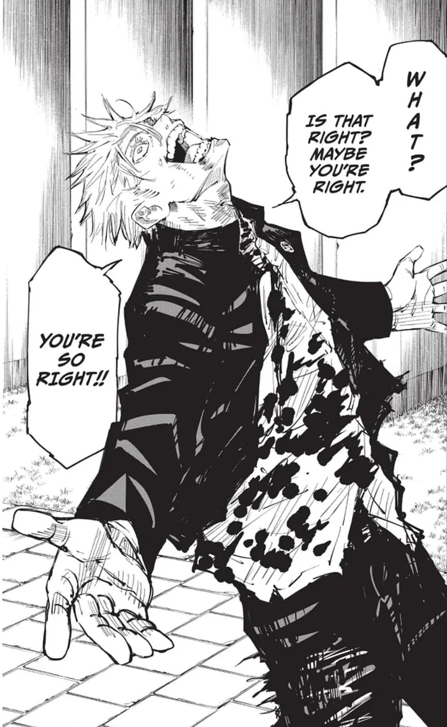 Tanjiro Kamado screaming in anguish manga panel, Gojo satoru, manga, jjk, jujutsukaisen HD phone wallpaper