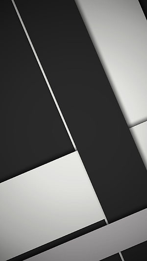 Monochrome Geometric Material Design Abstract Background HD phone wallpaper