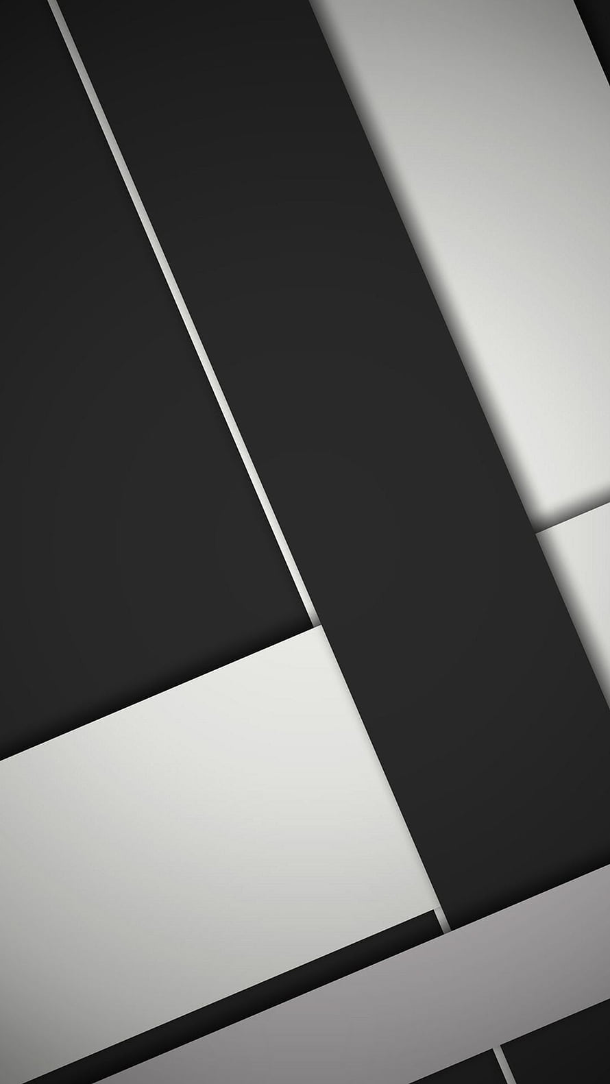Monochrome Geometric Material Design Abstract Background HD phone wallpaper