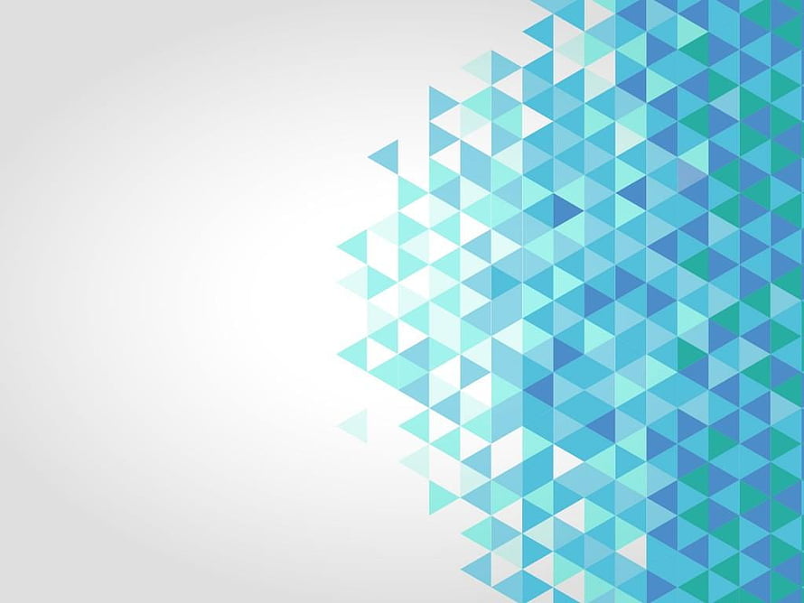 Abstract Blue Geometric Triangle Pattern Background HD wallpaper