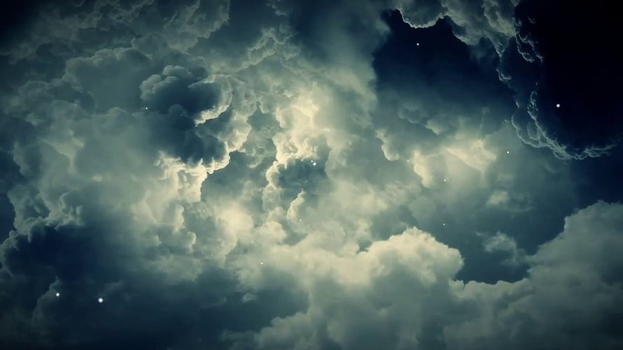 Harry Potter Opening Sequence Clouds and Stars Night Sky HD wallpaper