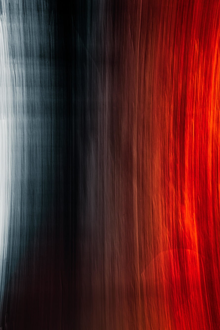 Abstract Vertical Gradient Wallpaper Featuring Cool Blue To Fiery Red Transition HD phone wallpaper
