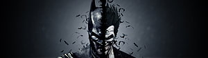 Batman and The Joker Split Face Artwork with Flying Bats, Dual Screen - Wg - General, 5120X1440 Dual Screen HD wallpaper