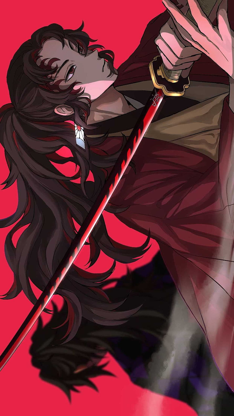 Akaza Upper Rank Three Demon Slayer Kimetsu no Yaiba Anime Wallpaper HD phone wallpaper