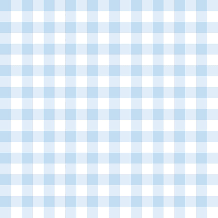Pastel Baby Blue Gingham Check Pattern with Soft White Grid Design HD phone wallpaper