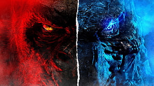 King Kong vs Godzilla 2021 Movie Poster Artwork HD wallpaper